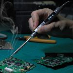 Mini Ts100 Digital Oled Programmable Interface Dc5525 Soldering Iron Station Built-In Stm32 Chip