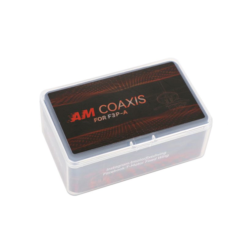 AM Coaxial(coaxial motor+AM06A ESC+ 17.5 Props(2pcs) thrust system(1S) with 17.5 inch props For F3P - 图片 3