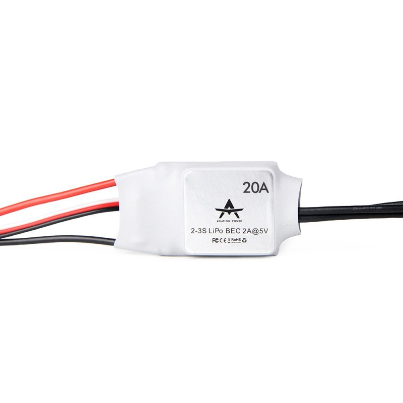 ESC AT20A 2-3S Fixed Wing ESC for Drones Multirotor - 图片 2