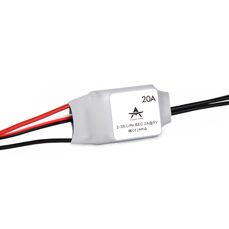 ESC AT20A 2-3S Fixed Wing ESC for Drones Multirotor - 图片 3