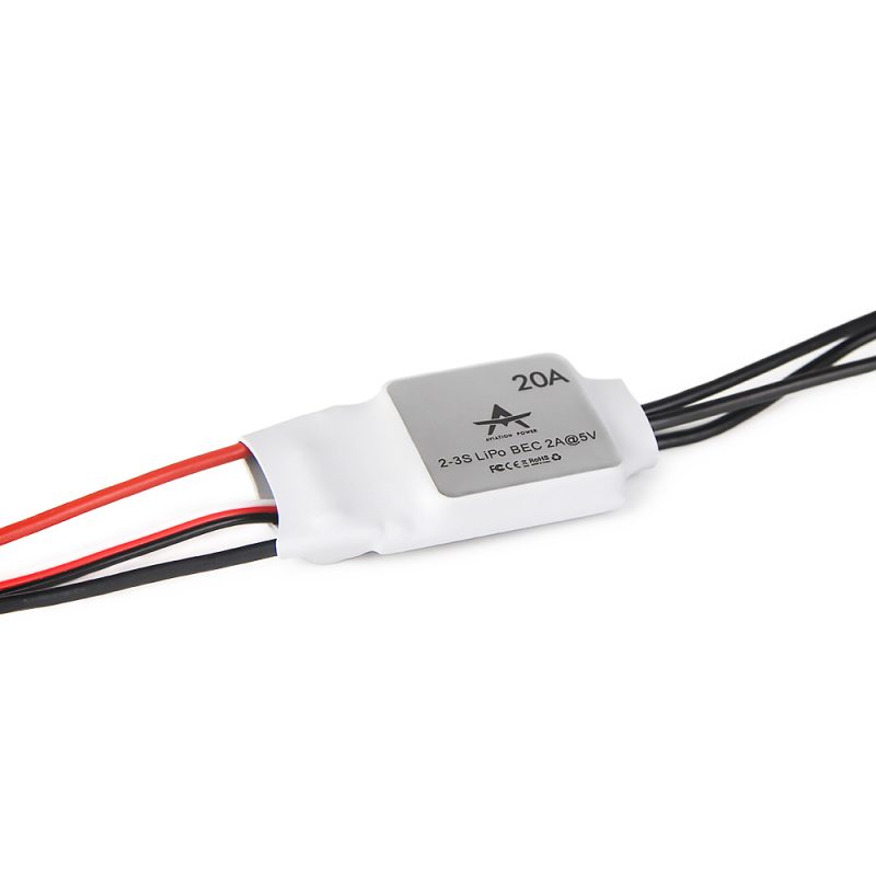 ESC AT20A 2-3S Fixed Wing ESC for Drones Multirotor - 图片 4