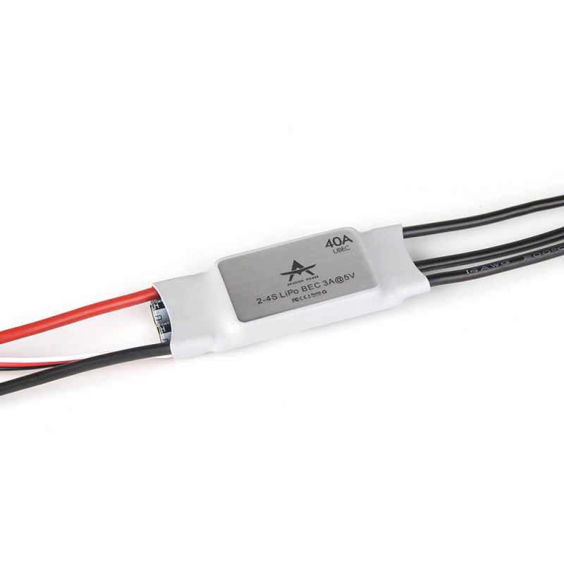 AT40A ESC Supports 2-4S Lipo batteries For Fixed Wing Drones - 图片 3