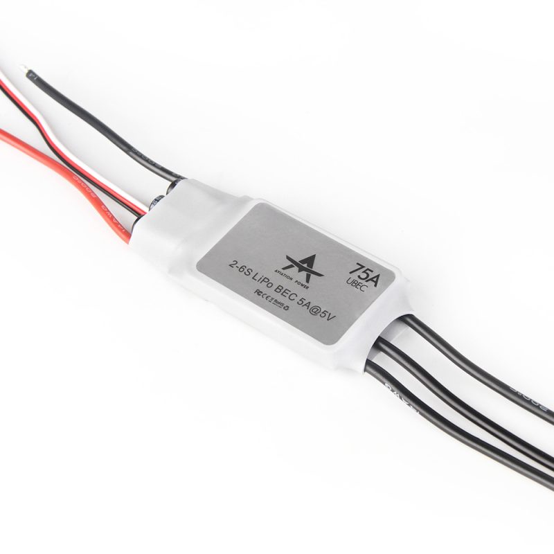 AT75A 2-6S Fixed Wing ESC For Outdoor Airplanes - 图片 4