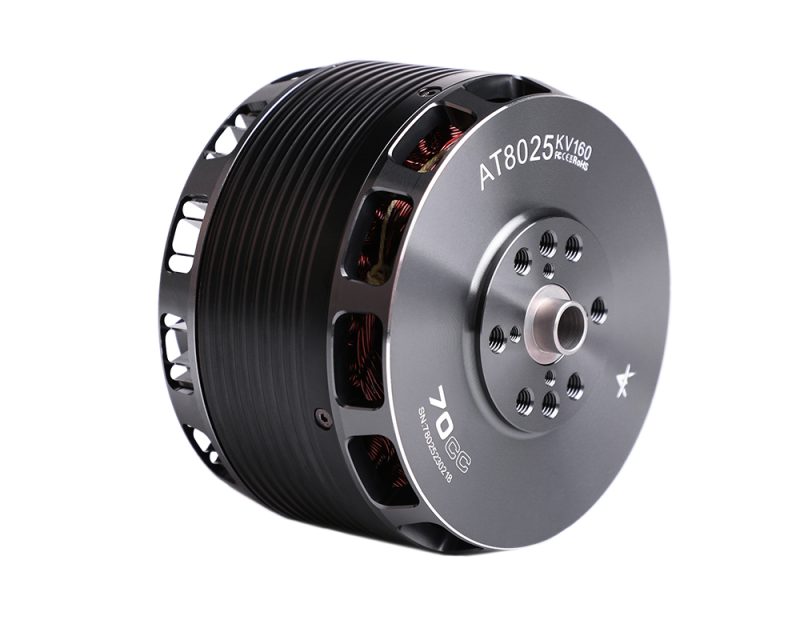 AT8025 70CC Airplane Fixed Wing Long Shaft Brushless Motor -160KV/190KV - 图片 3