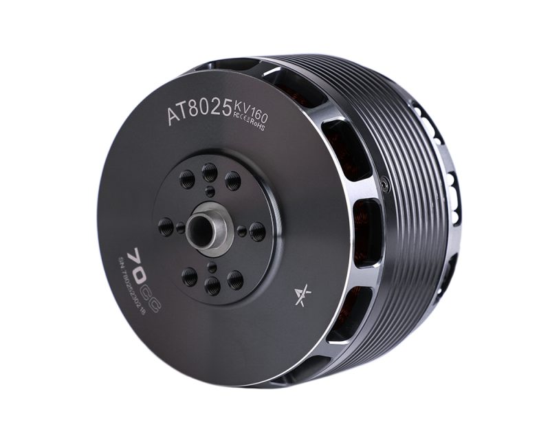 AT8025 70CC Airplane Fixed Wing Long Shaft Brushless Motor -160KV/190KV - 图片 4